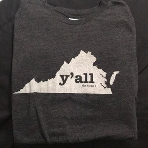L Grey Virginia Home T-Shirt